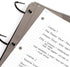 Five Star Flex Refillable Hybrid NoteBinder + Study App, 1" TechLock Rings, 200 Sheet Capacity, Pacific Blue