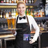 Generic Book,5.5x9 Inch Server Book,Waitress Leather Large Capacity Organized with Zipper Pocket + Elastic Band,Fit