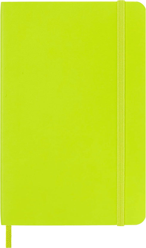 Moleskine Classic Notebook, Soft Cover, Pocket (3.5" x 5.5") Ruled/Lined, Lemon Green, 192 Pages by Moleskine