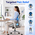 NTG-SOLUTIONS Seat Cushion L-Shaped Ergonomic Memory Foam Support for Office Chair Cushion, Car Seat Cushion, Seat