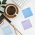Zonon 12 Pieces Inspirational Sticky Notes, 3 x 3 Inch Motivational Fun Notepads for Teacher Nurse Coworkers Work