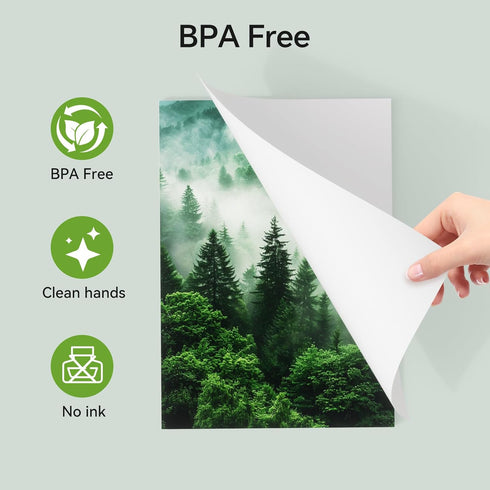 8.5 11 200 M08F/A40/ MT610 MT888 Thermal Paper x Sheets US Letter Thermal Printer Paper Compatible with Thermal