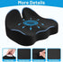 Tailbone, Cushzone Seat Cushion, Memory Foam Office Chair Cushions, Ergonomic Curved Design for Sciatica, Coccyx, Seat