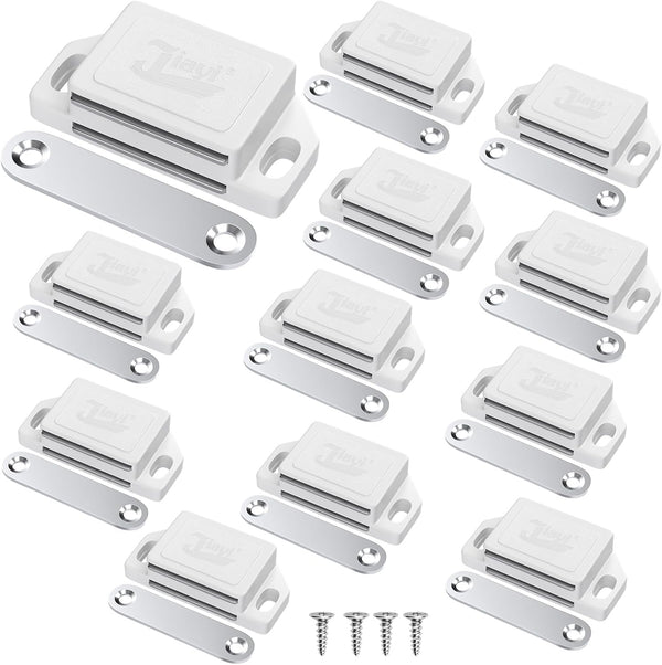 Cabinet Magnetic Door Catch Jiayi 12 Pack Plastic Cabinets Door Magnets for