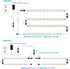 6 12 Inches Dimmable Counter Closet 5000K Litever Under Cabinet Lights Plug in, pcs LED Light Strip Bars. Super Bright