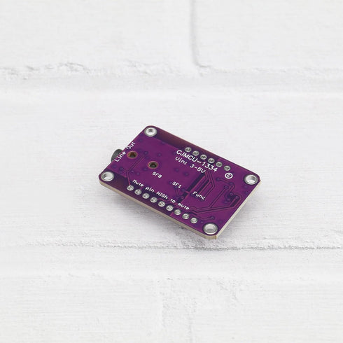 OTOTEC MCU-1334 UDA1334A I2S 3.3V-5V Module Board Stereo Decoder DAC Audio Media Player Decoder Interface Compatible