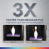 1.75mm, 3D 1kg (2.2lbs), 0.02 mm, 3D 1-Pack) OVERTURE PLA Filament Neatly Wound Printer Filament Spool Dimensional