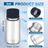 3ml Clear Glass Vials, Sample Vials with Screw Cap and PE Liners Stopper, Leak-Proof Glass Sample Vial Test Vials Containers for Storage Liquid, Essential Oil, Pills and for Lab Use-100pcs by LVDALAB