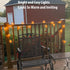 TWINKVILLA Outdoor Decorative Patio String Lights, Beaded Copper Wire Ball Style Lantern Lights, Connectable