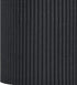 Lamp,Set 2,Small Drum,5.4"5.4"H5.2",TC BULB,Black LAMPWELL KETTE Clip-on Pleated Fabric Lamp Shades for for Table