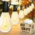 REEMEER 120FT Outdoor String Lights, Ultra Long Waterproof 30+2 Shatterproof Bulbs Led