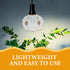 E27 4.2cm Garneck Plastic Lamp Shade with Iron Frame Socket Aperture Boho Light Cover for Pendant and Floor Lamps