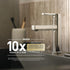 3942 Moen Chrome Deck Mounted Kitchen Soap Dispenser with Above the Sink Refillable Bottle