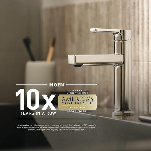 186117BN Moen Brushed Nickel Remote Dock for Magnetix Handshowers with Included Wall Bracket or Permanent Waterproof
