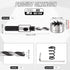 11/16" (18mm) M2 Hole Saw, High Speed Steel Hex Shank How Cutter - Cutting Tool for Thin Stainless Steel Metal