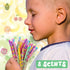 Leinuosen 72 Pcs Scented HB Pencils for Kids, Colorful Fun Wood Pencils with Erasers for School Office Classroom