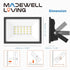 2-Pack 30W 5400 IP66 5000K LED Flood Lights Outdoor Lumens Super Bright Security Lighting, Waterproof, Daylight