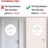 HASWARE Home Security Door Lock Swing Bar,Black Alloy Anti-Theft Door Guard Latch for Front and Inside Door, Safety