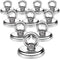 E BAVITE Heavy Duty Magnetic Hooks, 100 LB with Countersunk Hole Eyebolt, Pack of 10
