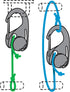 Nite Ize CamJam Cord Tightener, Tie Down Cam Mechanism with Carabiner Clip, Utility Rope & Cord Tightener (4 Pack)