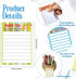 Teacher Notepad Sets Lined Notepads to Do List Memo for Appreciation Present Colored Sticky Notes Cute Paper Stationery Organizer Supplies School (12 Pcs, Rainbow Style)