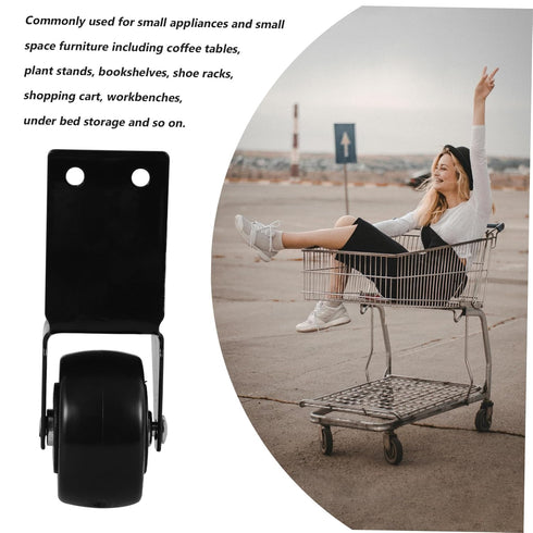 Zerodeko Multi Use Caster Wheel Replacement for Home and Suitcase Cart Wheels for Household Shelf and Luggage Easy