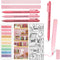Spakon 7 Pcs Christmas Book Lover Gifts, Bible Verse Pens, Reading List Bookmark