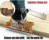 Trimming Machine Slotted Bracket for Woodworking, 2 in 1 Invisible Fastener Slotting Locator, Aluminum Alloy Router