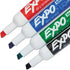 EXPO 1785294 Mountable Whiteboard Caddy with 4 Markers and Eraser Set