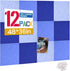 Large Cork Board for Walls, 48"X36" with 30 Push Pins, Easy Peel&Stick Vision Bulletin Board Tiles