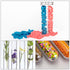 PATIKIL 150Pcs 45ml Plastic Test Tube with Screw Caps, 140x25mm Tubes for Scientific Experiments, Party Decoration,