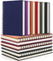 EUSOAR Spiral Journal Notebooks - 12 Pack A5 160 Pages, Tear-off College Ruled Paper, Thick Hardcover, Assorted Colors