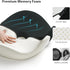 Tailbone Ryoko Seat Cushion, X Large Memory Seat Cushion for Office Chairs, Car Seat, Airplane, Wheelchair, Pressure