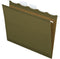 Pendaflex Ready-Tab Reinforced Hanging File Folders, Letter Size, 20/BX, Standard Green, 5 Tab (42890)