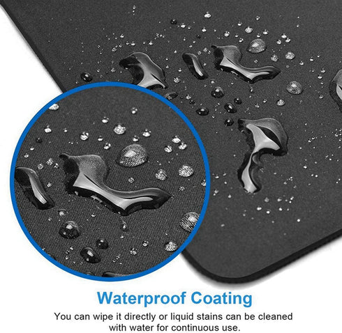 Custom Square Gaming Mouse Pad, Office Mouse Pad with Anti-Slip Rubber Base for Desktop Computer and Laptop