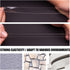 Heavy Duty Double Sided Tape - 1/2" x 10' Transparent Strong Adhesive Removable Mounting Tape for Home Decor