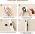 UMUST 4Pcs Magnetic Remote Control Holder, Upgrades Silicone Wall Mount Self-Adhesive Remote Control Stand, Organizer