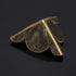 12Pcs 1.18"x1.18"x1.18" dophee Antique Brass Box Corner Protectors Edge Safety Guards Cabinet Furniture Desk Jewelry