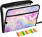 Rainbow Butterflies 13 Pocket Expanding File Folder with Labels, A4 Document Folder, Zipper Closure
