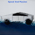 Honsheng Unsinkable Truck Pickup Car Toy Model Acrylic Paperweight Desk Decorations Liquid Wave Cruise Ship Fluid Drift