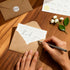 PineHaven 100 Set Bulk,4x 6 Inch Thank You Cards with Kraft Envelopes and Stickers Blank Thank You Notes Greeting