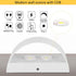 12W Dimmable Lightess Plug in Wall Sconces Modern LED Wall Light Indoor Up Down Wall Lamp for Bedroom Living Room