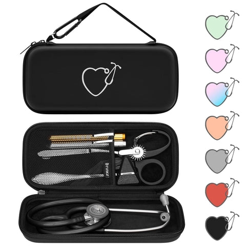 Yinke Stethoscope Case for 3M Littmann Classic III, Lightweight II S.E, MDF Acoustica