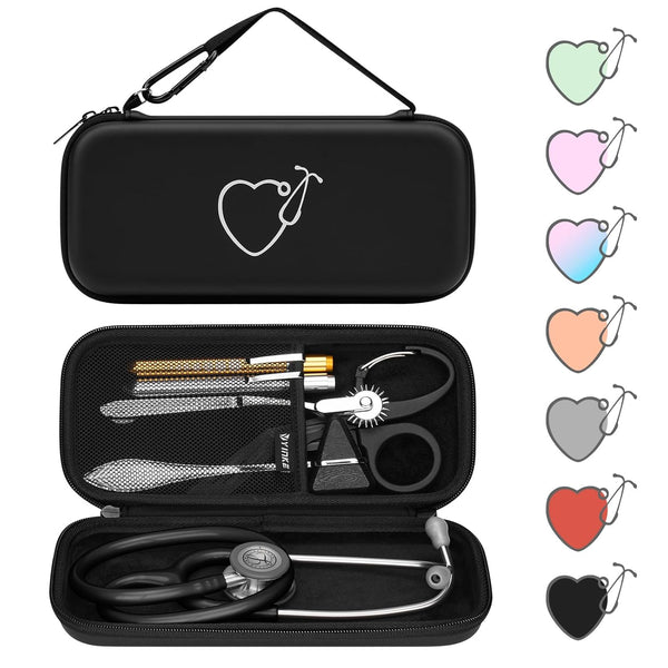 Yinke Stethoscope Case for 3M Littmann Classic III, Lightweight II S.E, MDF Acoustica