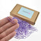 HAHIYO Paper Clips 1.1" (28mm) Length Purple Paperclips, Bright Colors Vinyl Coated for Bookmark Organize Home Office