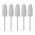 5pcs Rubber Polishing Bit Silicone Buffing Wheels, 150 Grit Mounted Grinding Head for Electric Grinder