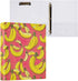 J JOYSAY 1.5 Inch 3 200 2 Pack Banana Ring Binder with Clipboard Round Ring Binder Clipboard Binder Holds Sheets