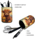Upetstory Highland Cow Pencil Holder, Desk Office Classroom Pen Cup, Storage Pouch, Makeup Brush Holder, Holiday Gifts