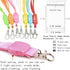 LED Light Up Flashing Cruise Lanyards Keychain Holder Neck Straps for Gifts and Party Favors