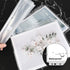 EOOUT 30Pcs Binder Pocket, Clear Poly Binder Envelope with Hook and Loop Closure, 11 Holes for School and Office